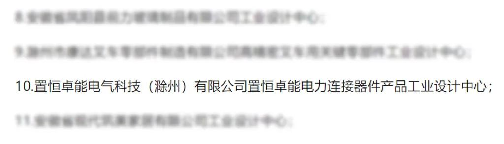 置恒卓能獲新榮譽(yù)—“滁州市級(jí)工業(yè)設(shè)計(jì)中心”！
